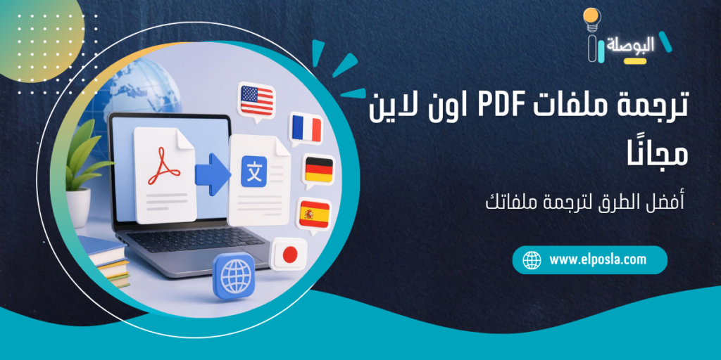 ترجمة ملفات pdf اون لاين مجانًا: أفضل الطرق لترجمة ملفاتك