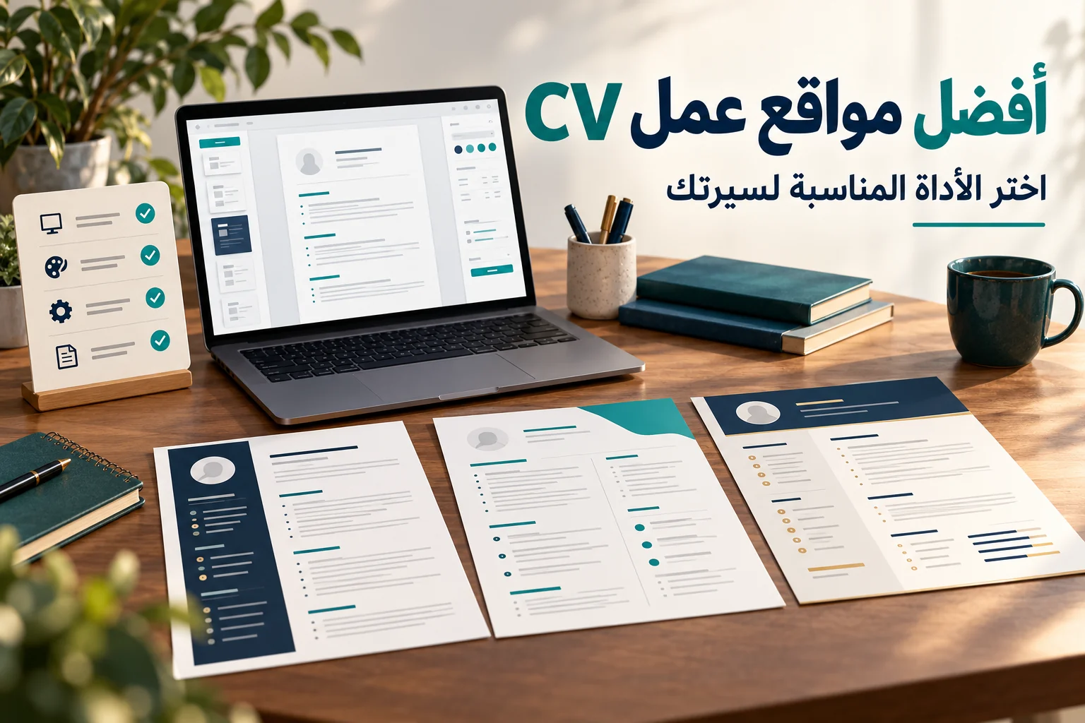 مقارنة مواقع إنشاء السيرة الذاتية وقوالب CV بالعربية والإنجليزية