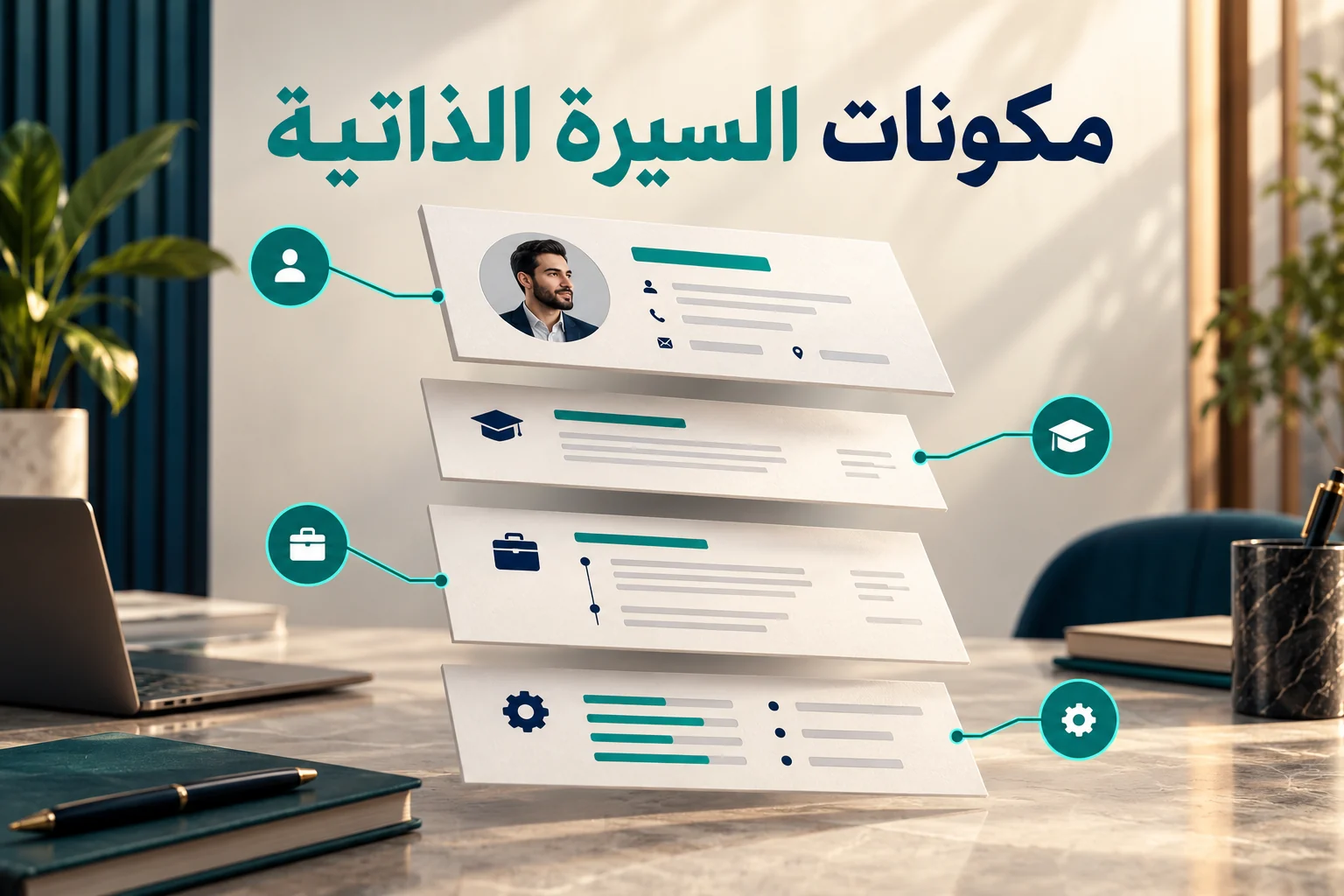 أقسام السيرة الذاتية الأساسية وترتيبها للخريج وصاحب الخبرة