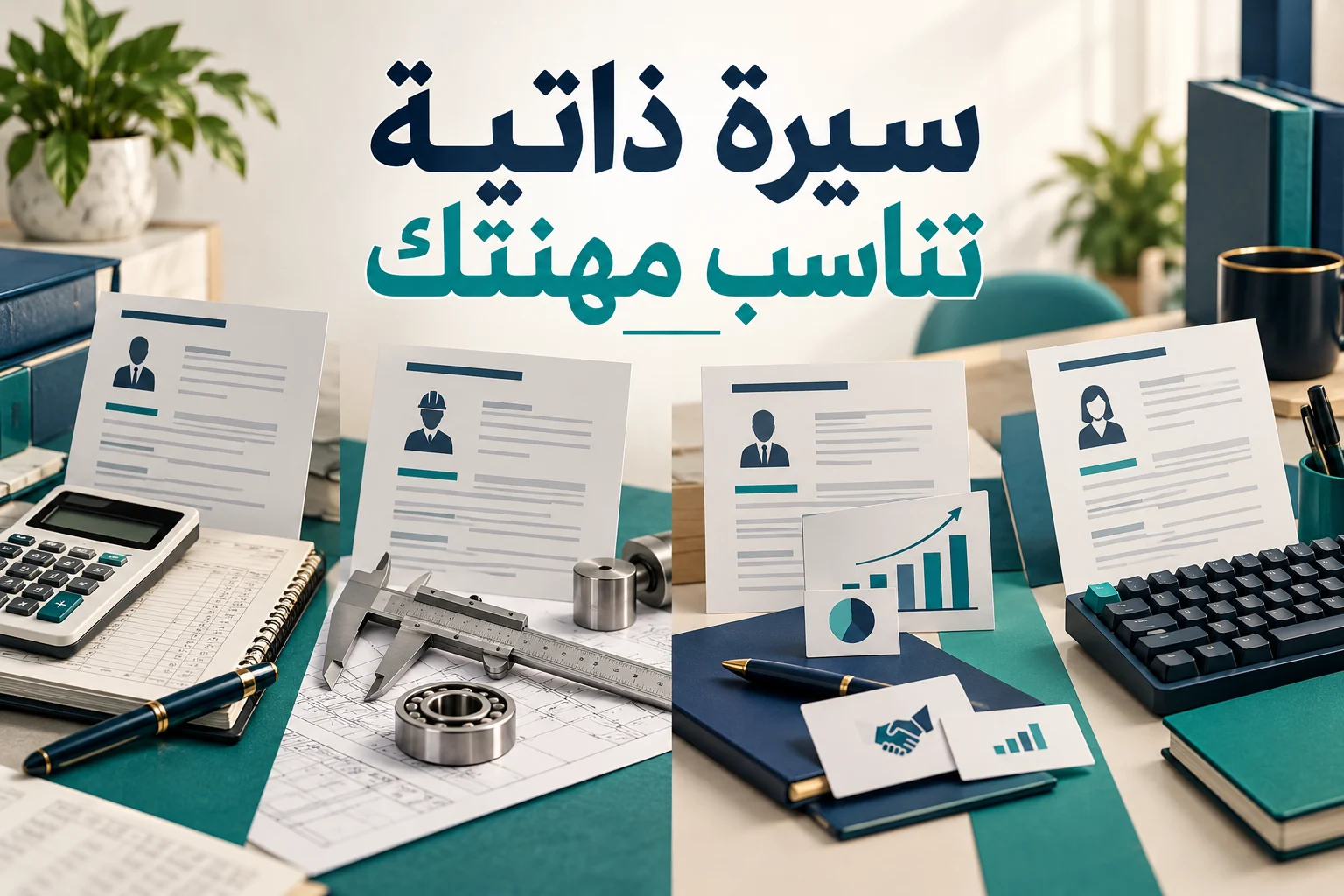 نموذج سيرة ذاتية لمندوب مبيعات يوضح الخبرات والأهداف والمتابعة