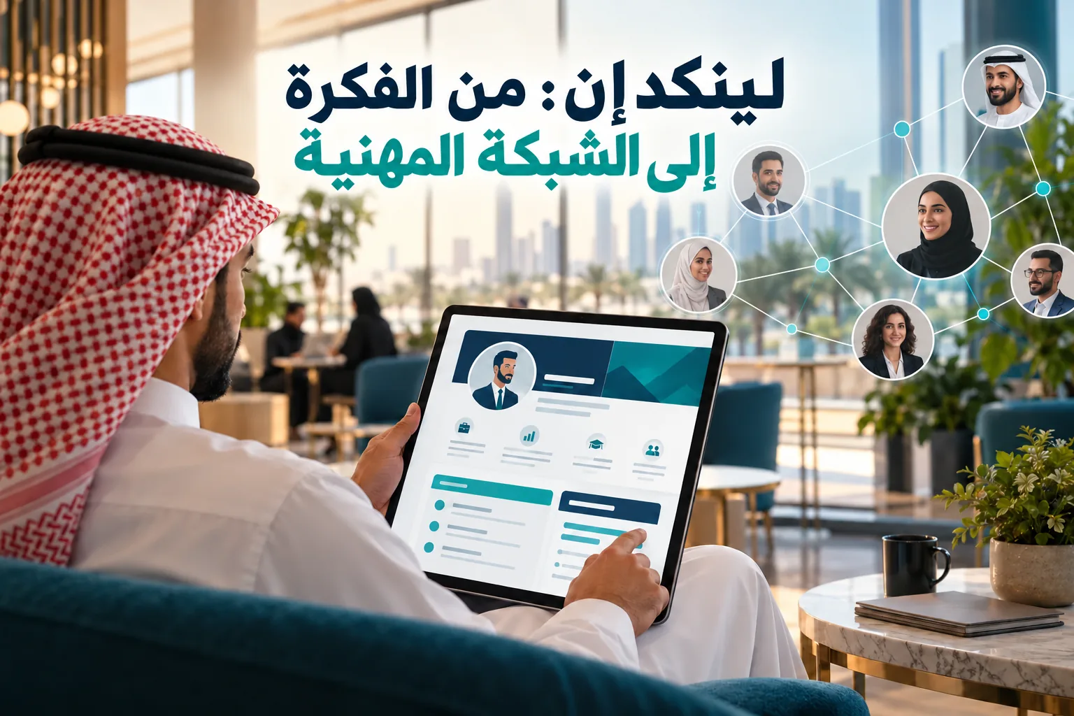 التعرف إلى بداية لينكد إن وبناء حضور مهني واضح