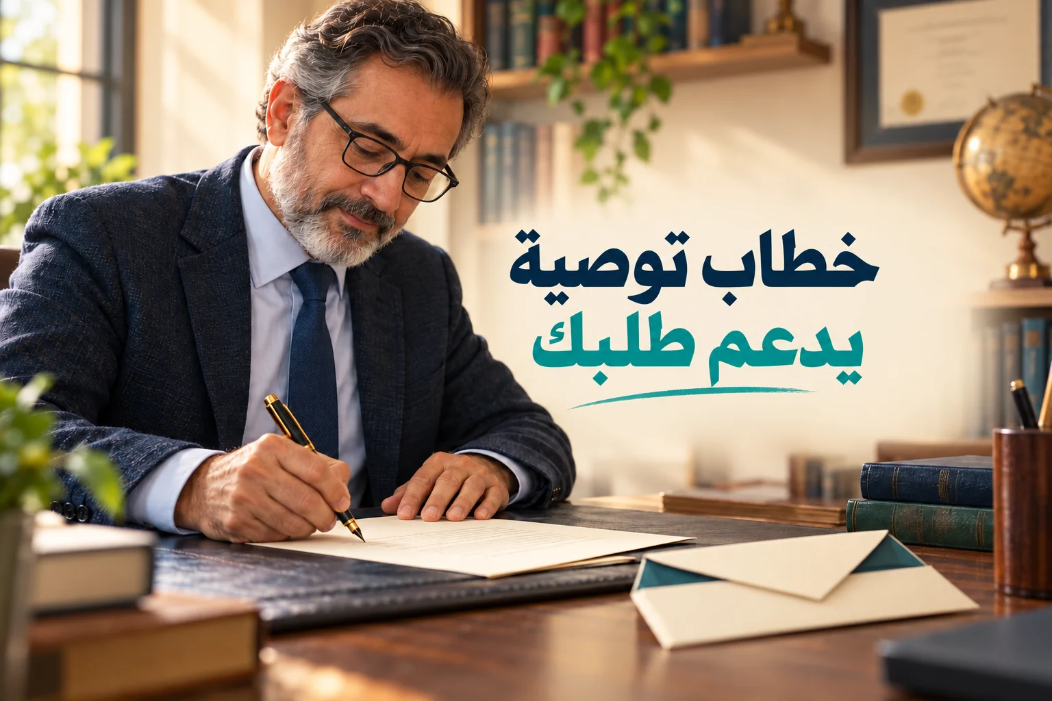 تجهيز خطاب توصية دراسي ومراجعته قبل التقديم للمنحة
