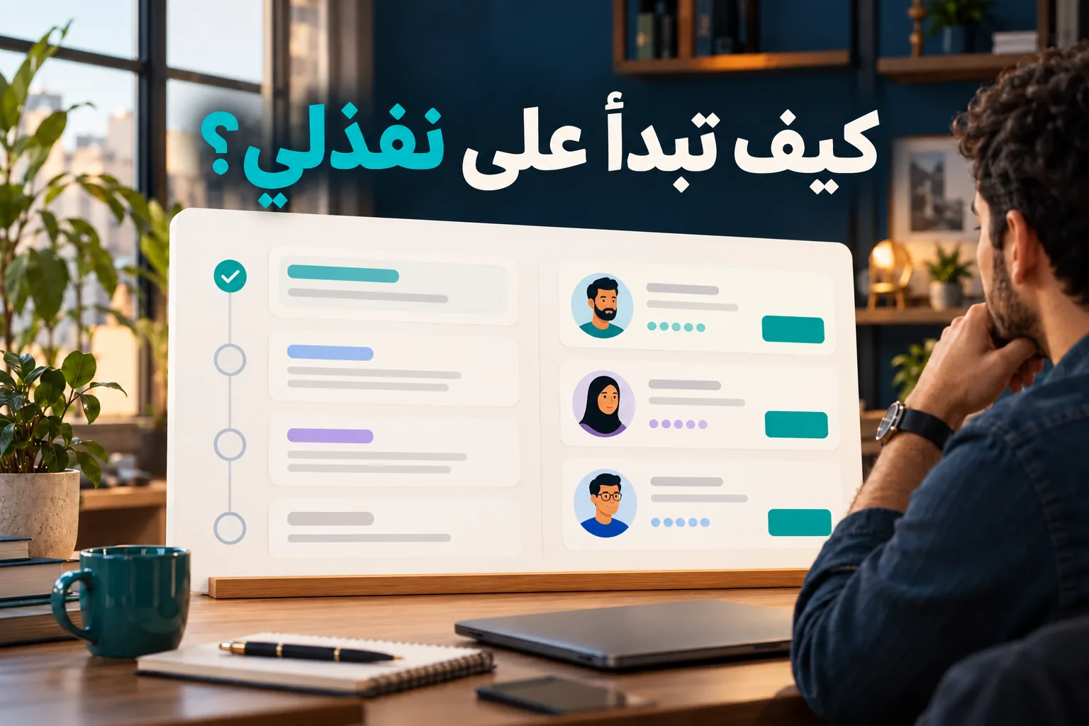 منصة نفذلي: كيف تستخدمها لطلب خدمة أو التقدم إلى مشروع؟