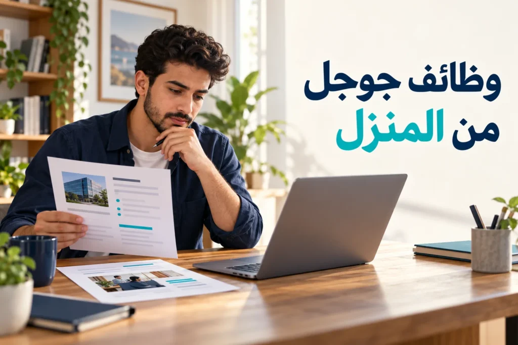 وظائف جوجل من المنزل: كيف تميز الفرصة الحقيقية وتقدم لها؟